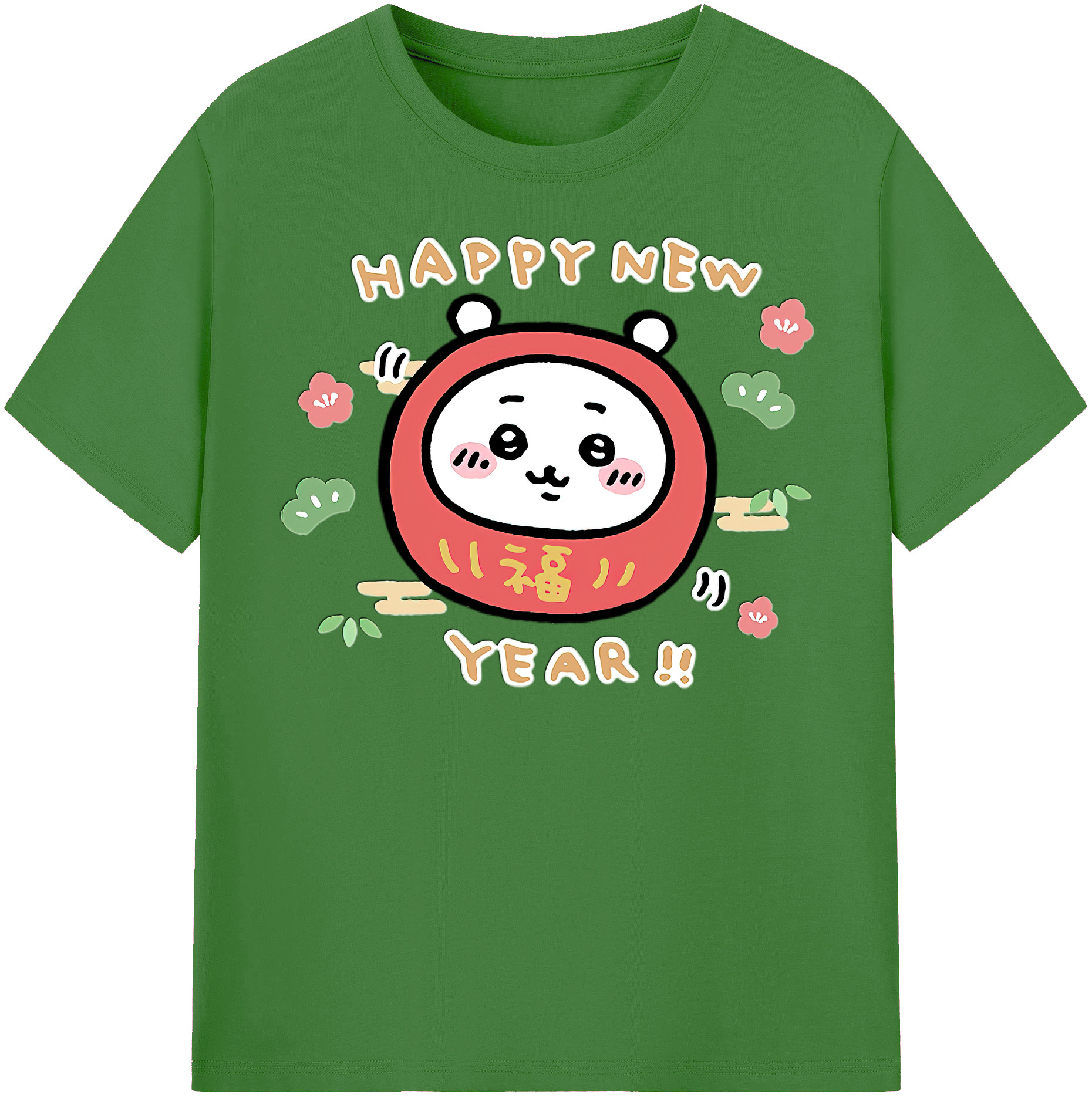 （画像用） ちいかわ ちいかわ Chii-kawa chiikawa レディースカジュアルプリントTシャツ（綿100％）